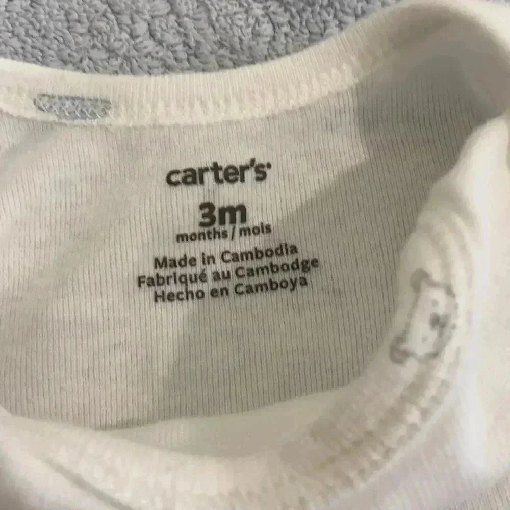 Carter’s onesie